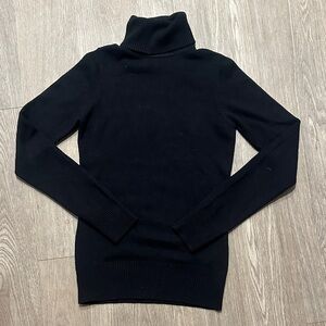 French connection Black Turtleneck Sweater size XS - NWOT
